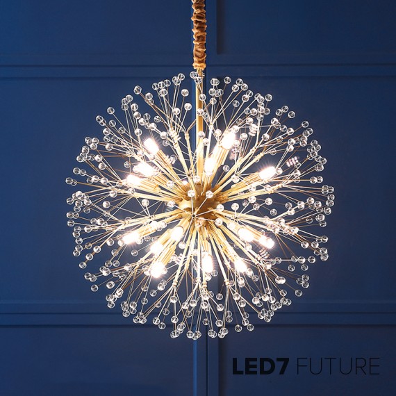 Loft Industry Modern - Pure Flower Brass